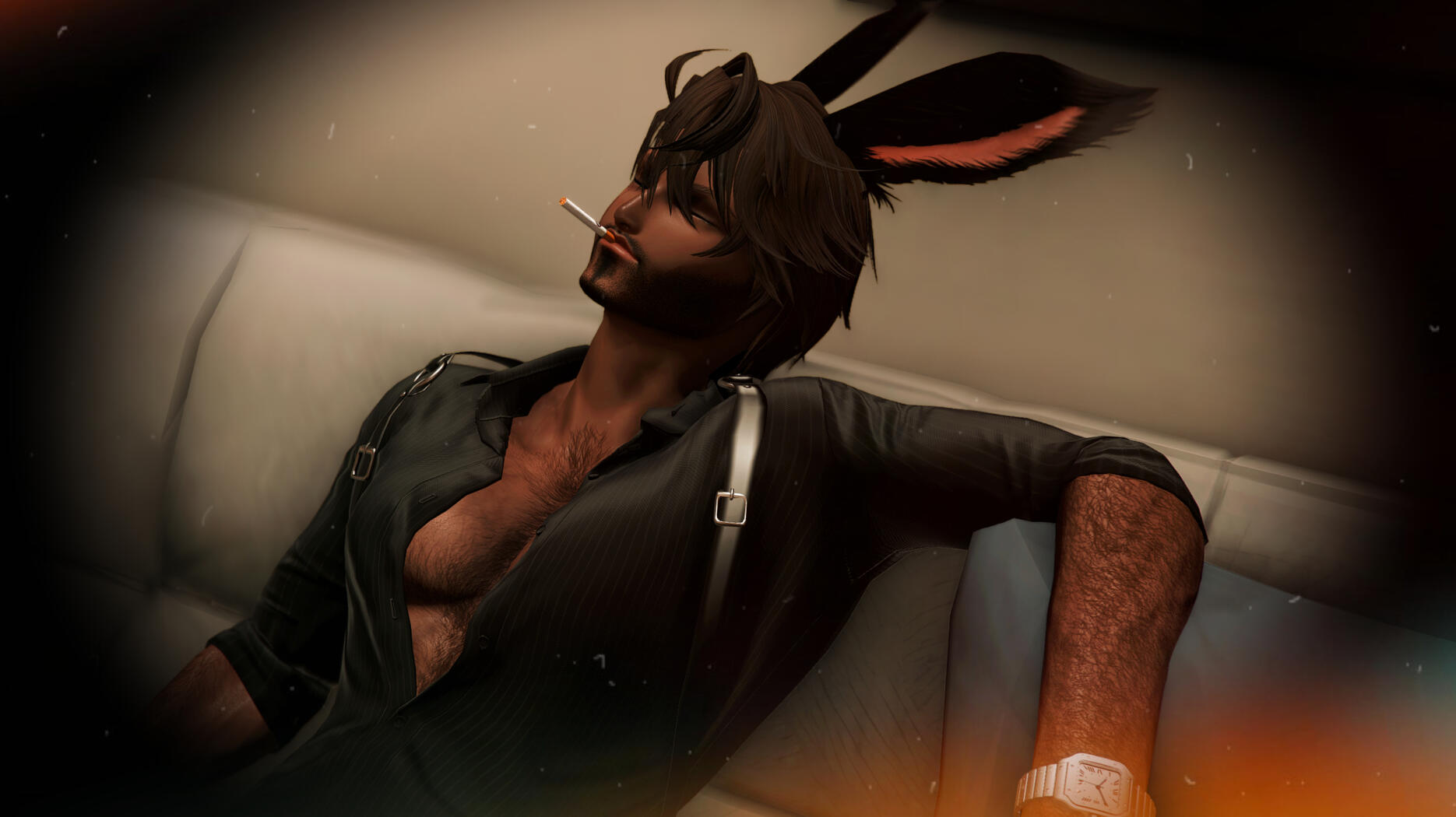 Yakuza Bun Smoke Break