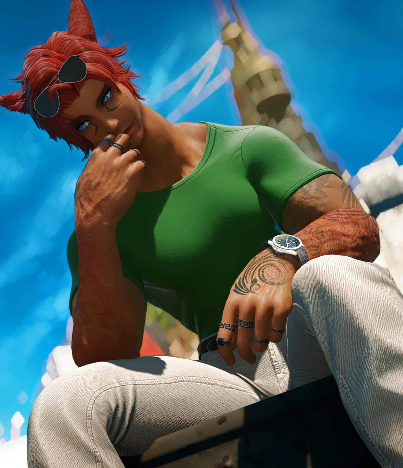 Mathras Taking a Break